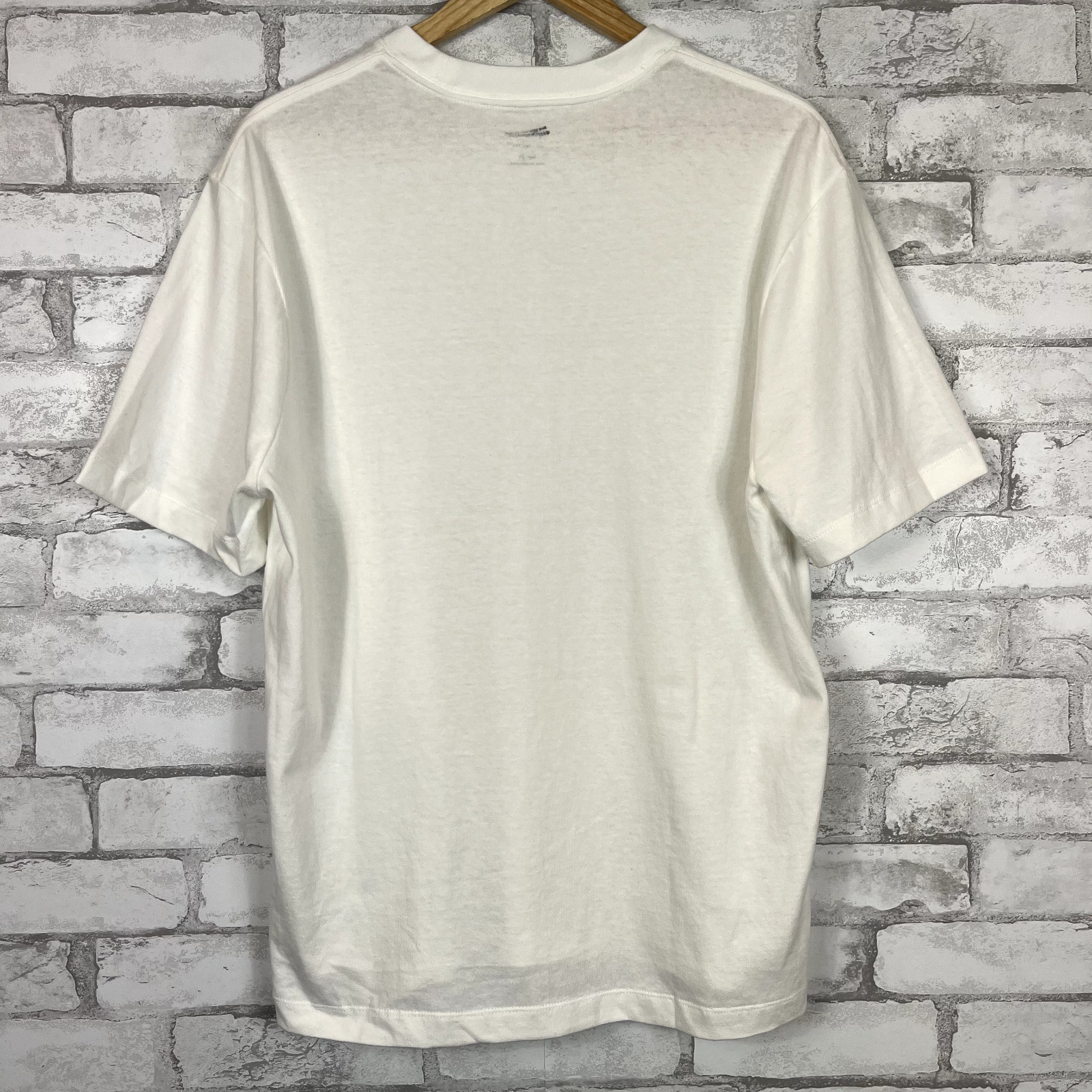 MADEWELL NWD Men's 100% Cotton Soft White Crewneck Relaxed Tee MEDIUM NM373 gallery