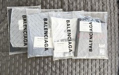 AUTH NWT Balenciaga Mens Oversized Basketball T Shirt White