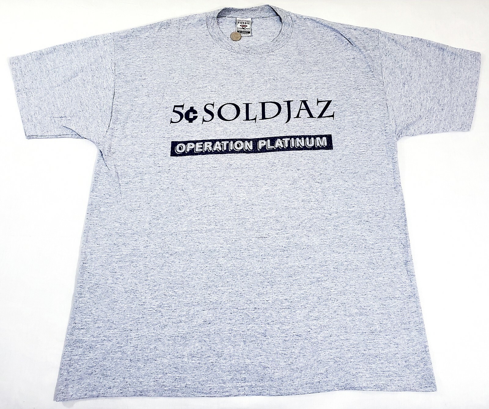Vintage 1998 5 Cent Soldjaz Operation Platinum T-Shirt Sz XL 90s Rap Tee Hip Hop gallery