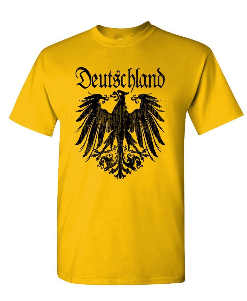 BLACK DEUTSCHLAND EAGLE - german soccer - Cotton Unisex T-Shirt gallery