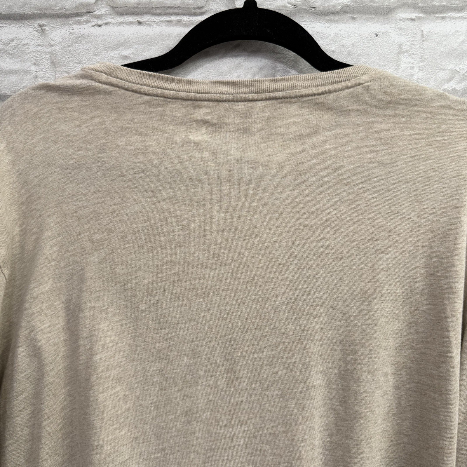 Polo Ralph Lauren Mens XL Classic-Fit Jersey Long-Sleeve T-Shirt Khaki Pony Logo gallery