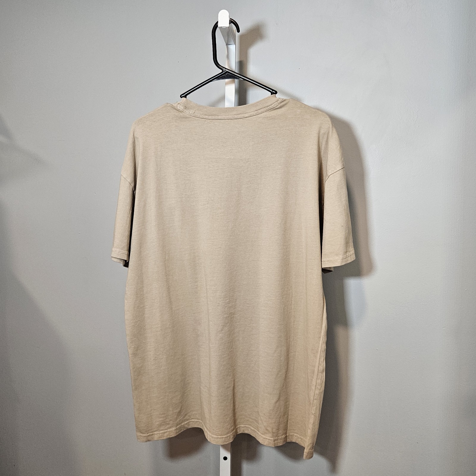 NWT Goodfellow & Co Men’s Size L Tan Relaxed Fit T-shirt Short Sleeves Crew Neck gallery