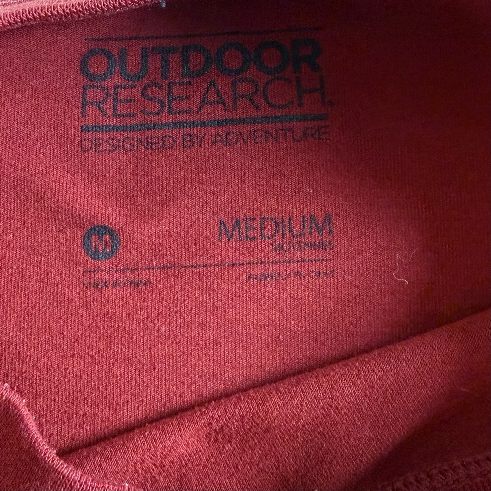 Outdoor Research Men’s Short Sleeve T-shirt Size Medium Burnt Orange-flawed gallery
