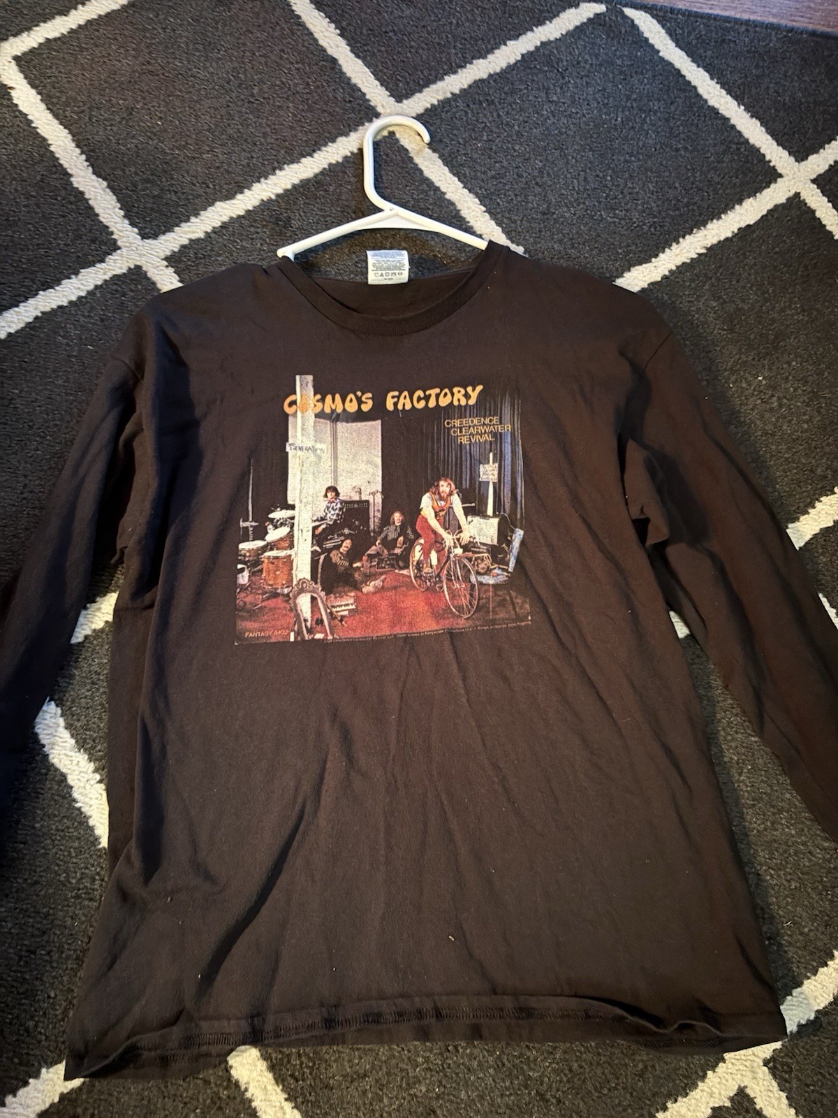 Delta Pro Weight CCR Cosmo's Factory Graphic Tee Black Long Sleeve Youth XL gallery