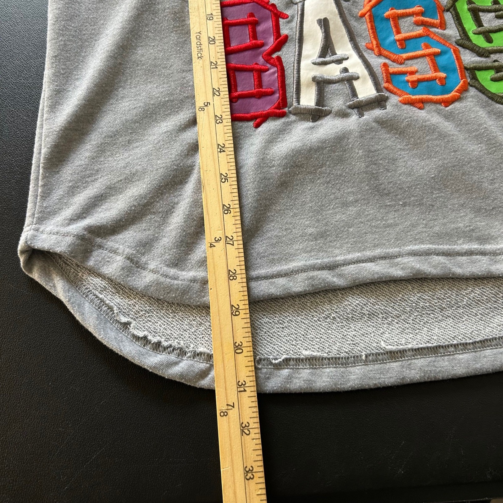 Vintage 90's Ron Bass 84 Bass Double Sided Hip Hop Rap T Shirt Gray Large gallery