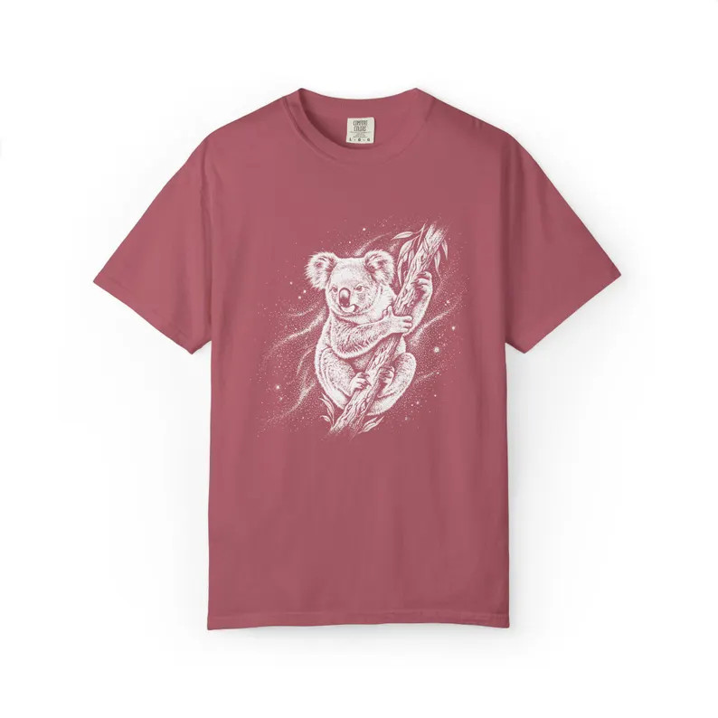 Koala Comfort Tee Animal Lover Gift gallery