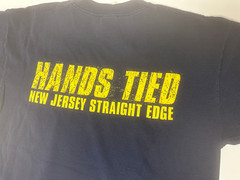 HANDS TIED – LARGE T-Shirt Equal Vision NJ Straight Edge Hardcore Vintage Rev L