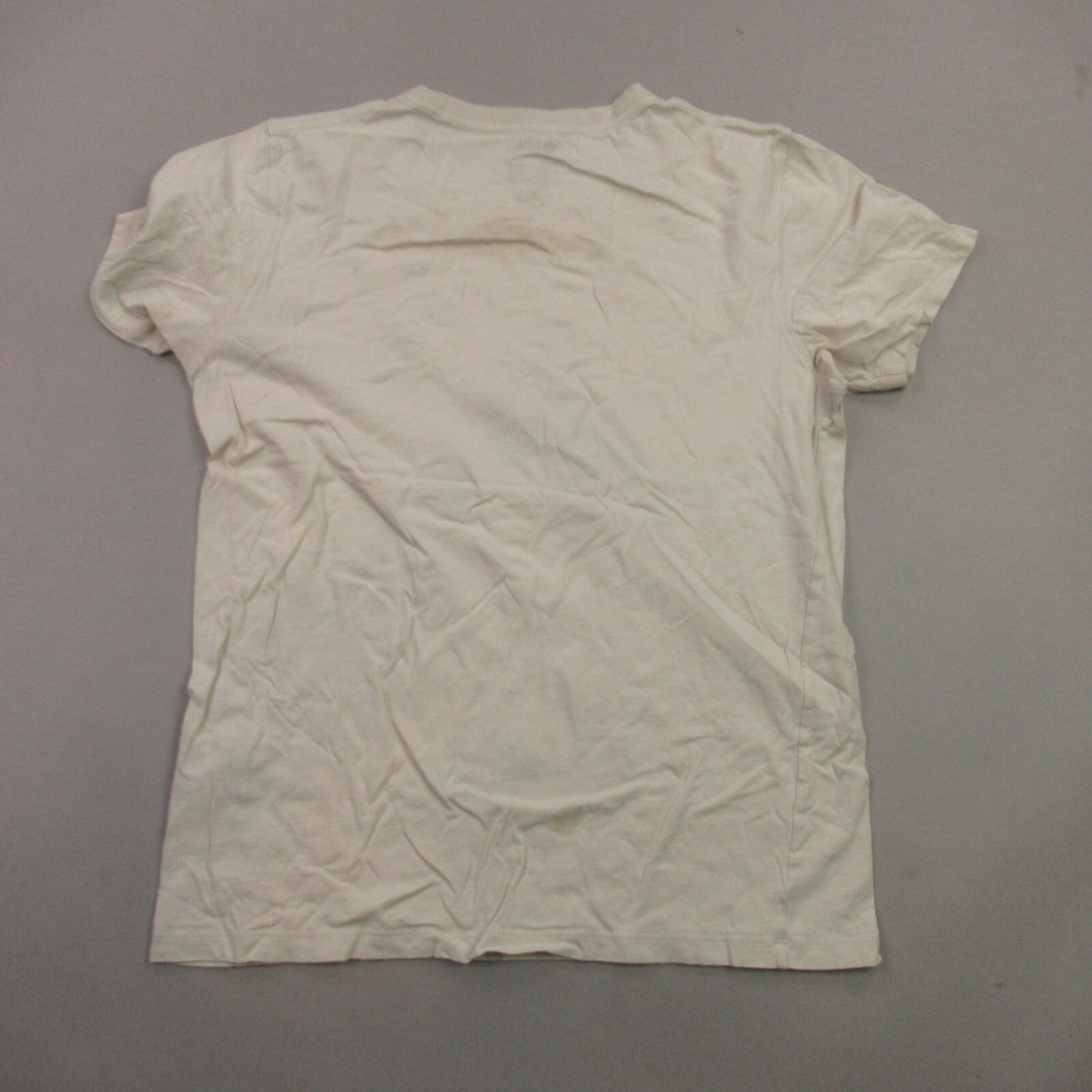 Fjall Raven Shirt Mens Small Short Sleeve Crew Neck Outdoors Lightweight Ivory gallery