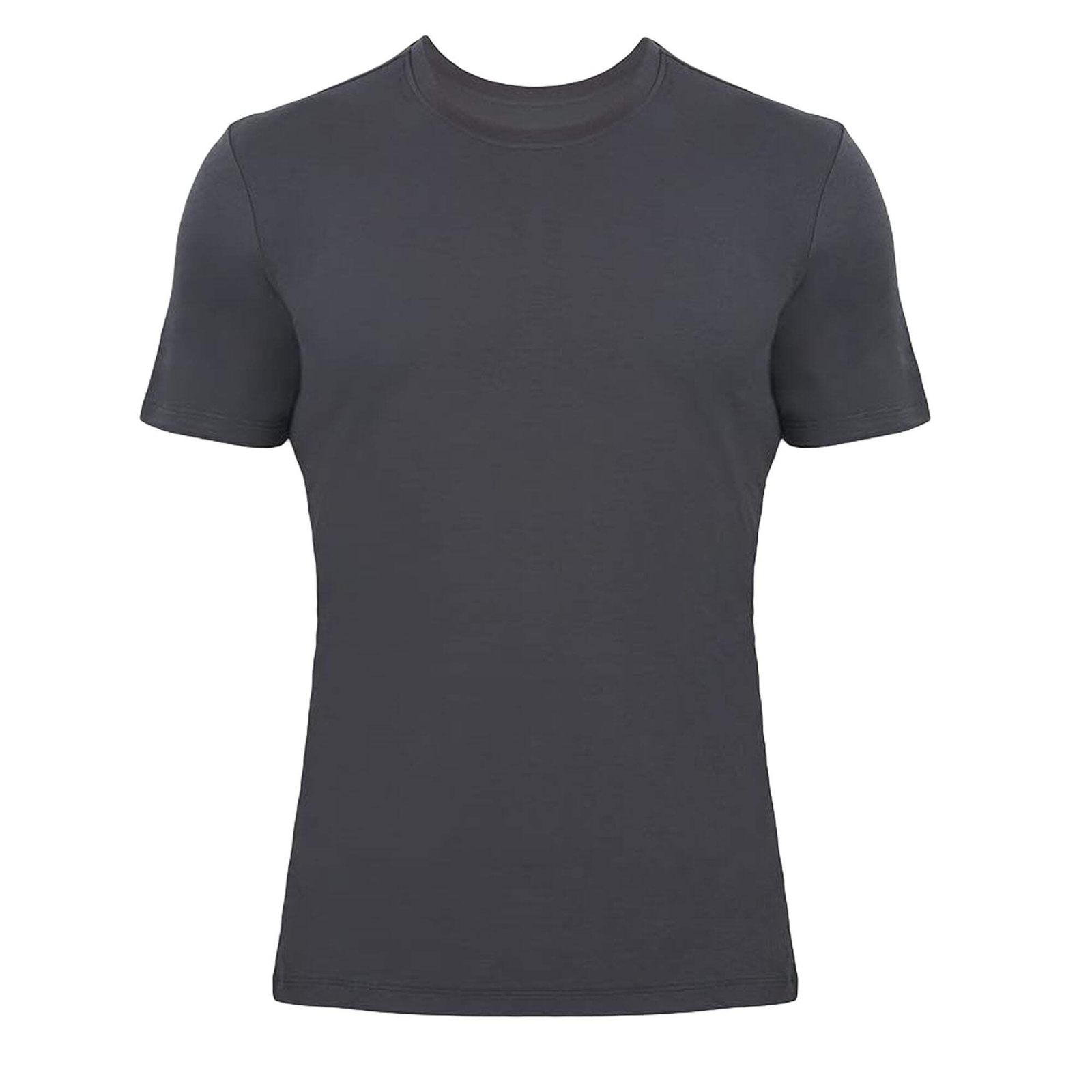 Premium T-Shirts for Men Rayon Made from Bamboo Crewneck Undershirt Tees Moistur gallery