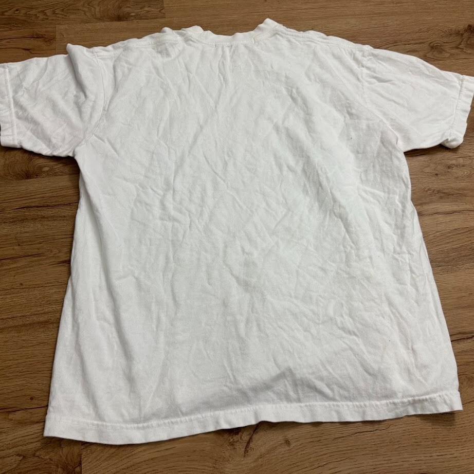 Richardson Vaseline Tee Cotton Crew Neck Print Short Sleeve Large WHITE gallery