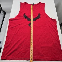 Next Level Pokemon Go Team Valor Mystic Instinct Tank Top XL Red W/ Black Print