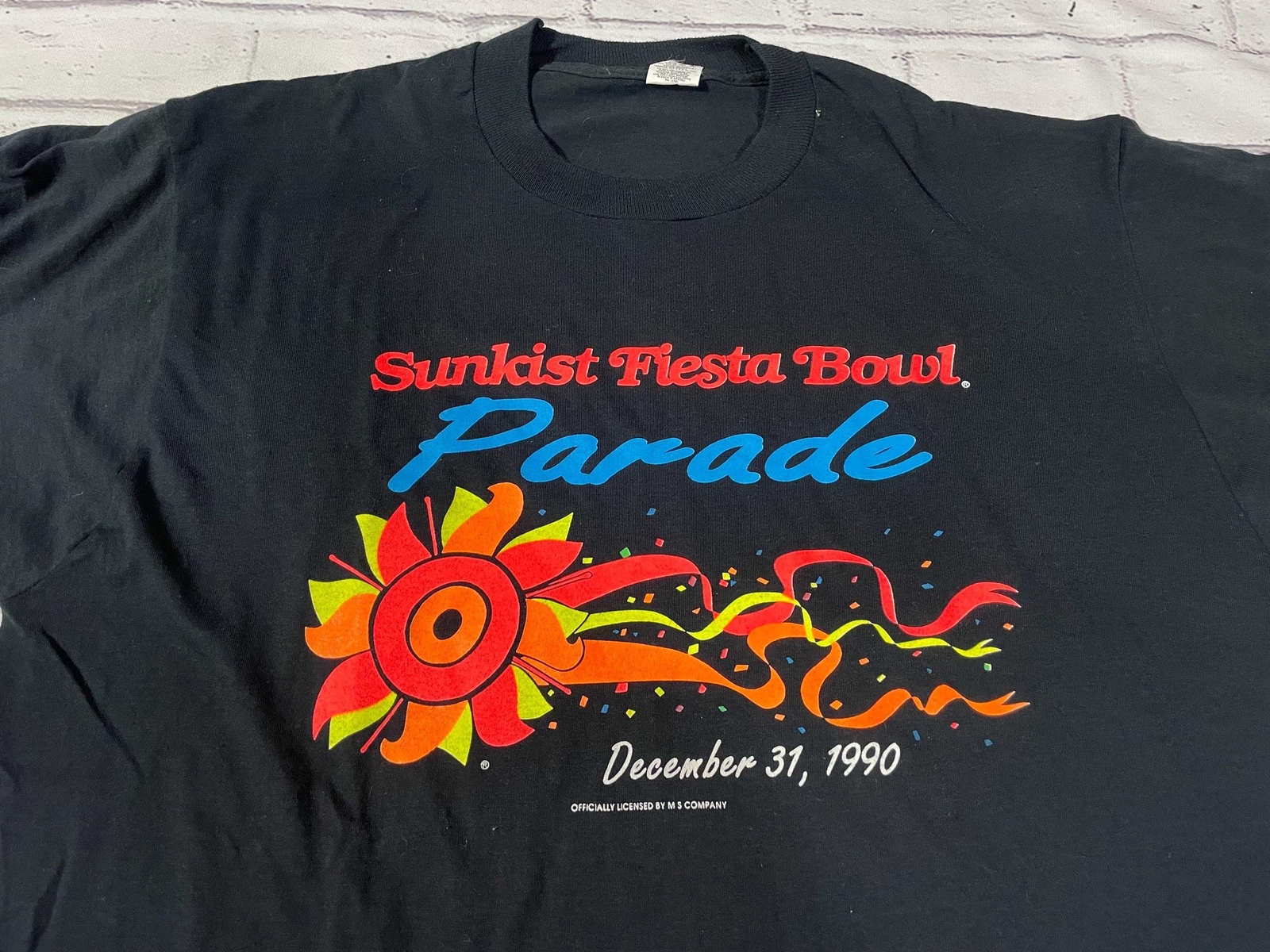 vintage 1990 Sunkist Fiesta Bowl Parade shirt – Screen Stars fits L/M single sti