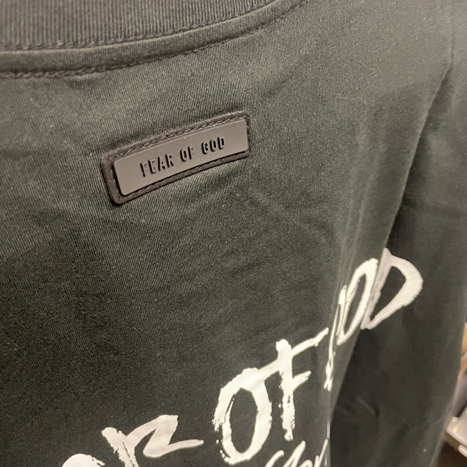 Fear of God New York Essentials Short Sleeve T-Shirt Tee Black (S - 2XL) gallery