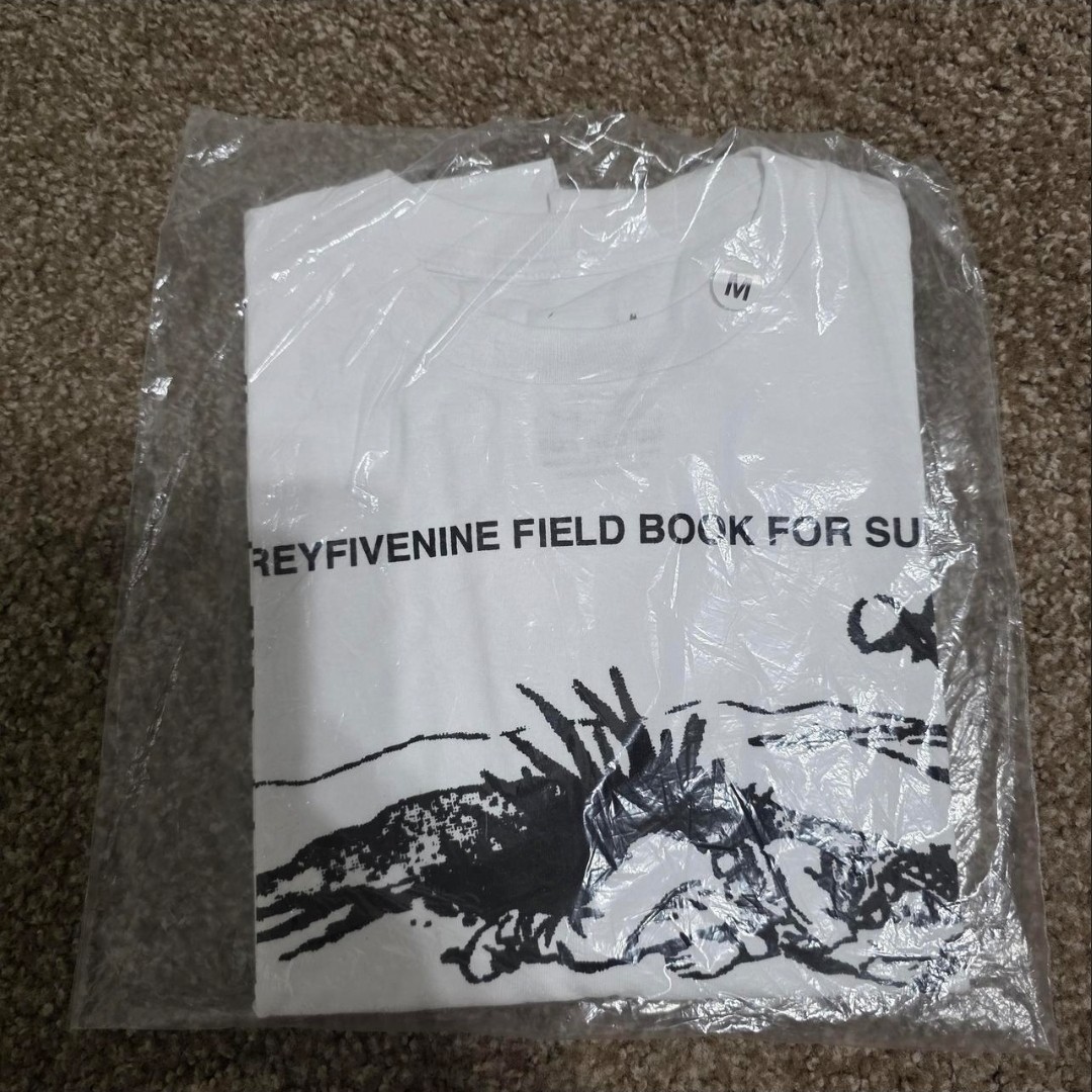 G59 Records "Field Book For Survival" Tee - Size Medium - BRAND NEW / DEADSTOCK gallery