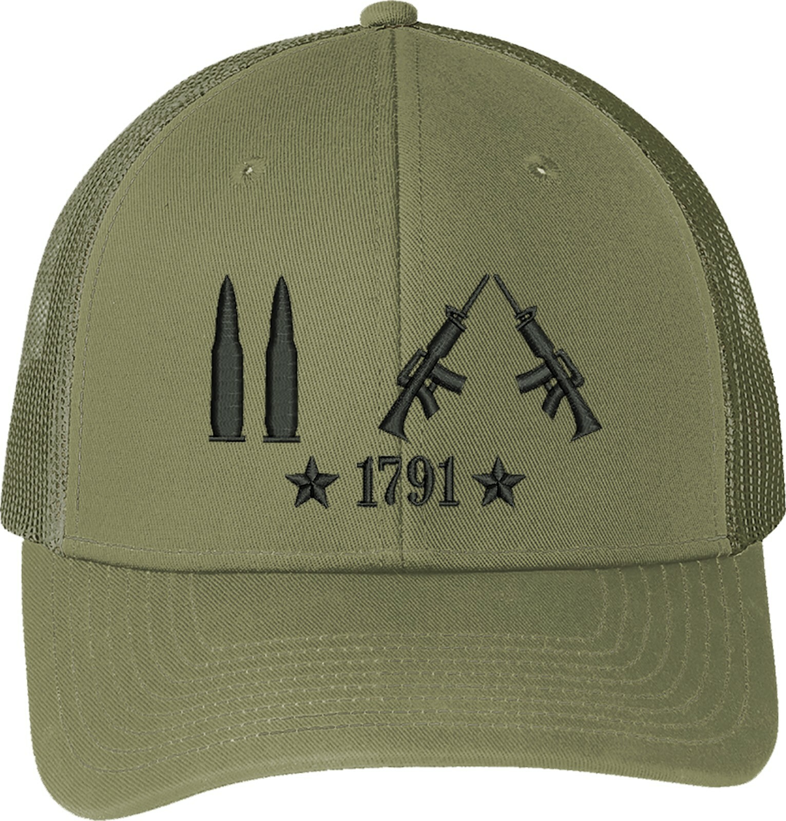 Only Bullets 2A 1791 Guns Embroidered One Size Fits All Baseball Hats gallery