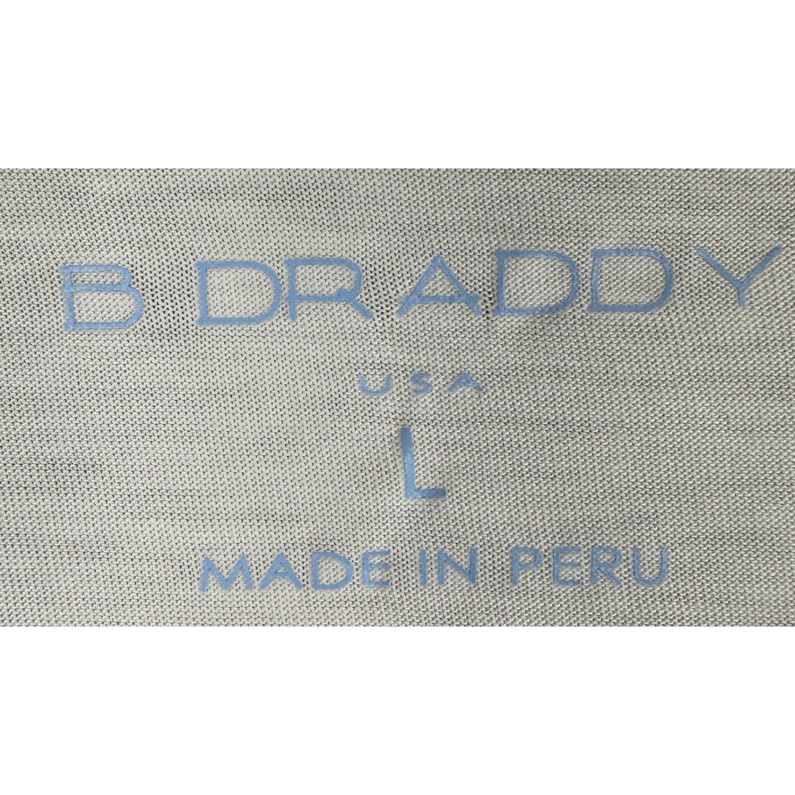 NEW B. Draddy Pima Cotton T-Shirt Mens Large White Boca Rio Golf Club Pocket Tee gallery