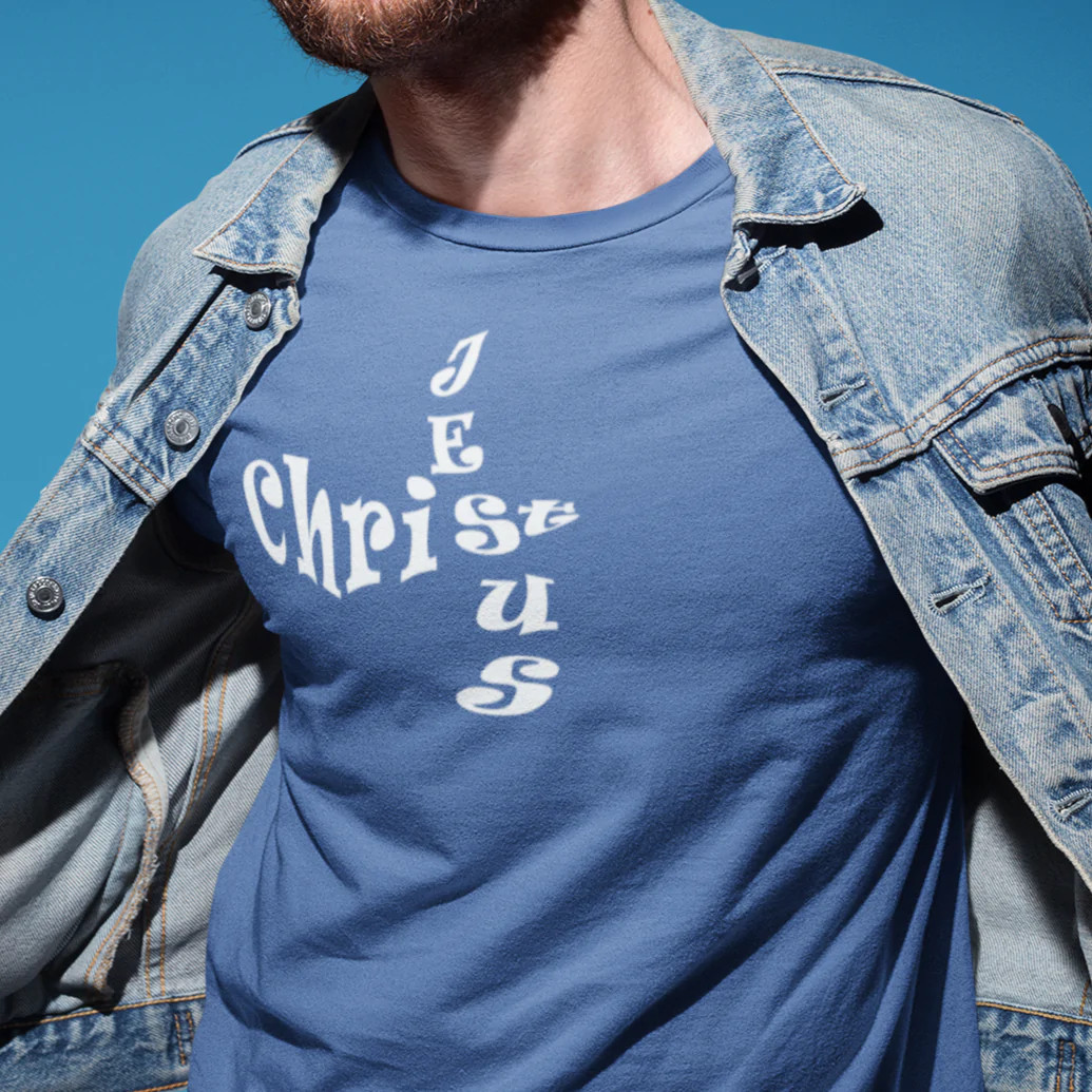 Next Level 3600 Soft Cotton Tee "Jesus Christ" White Font sp gallery