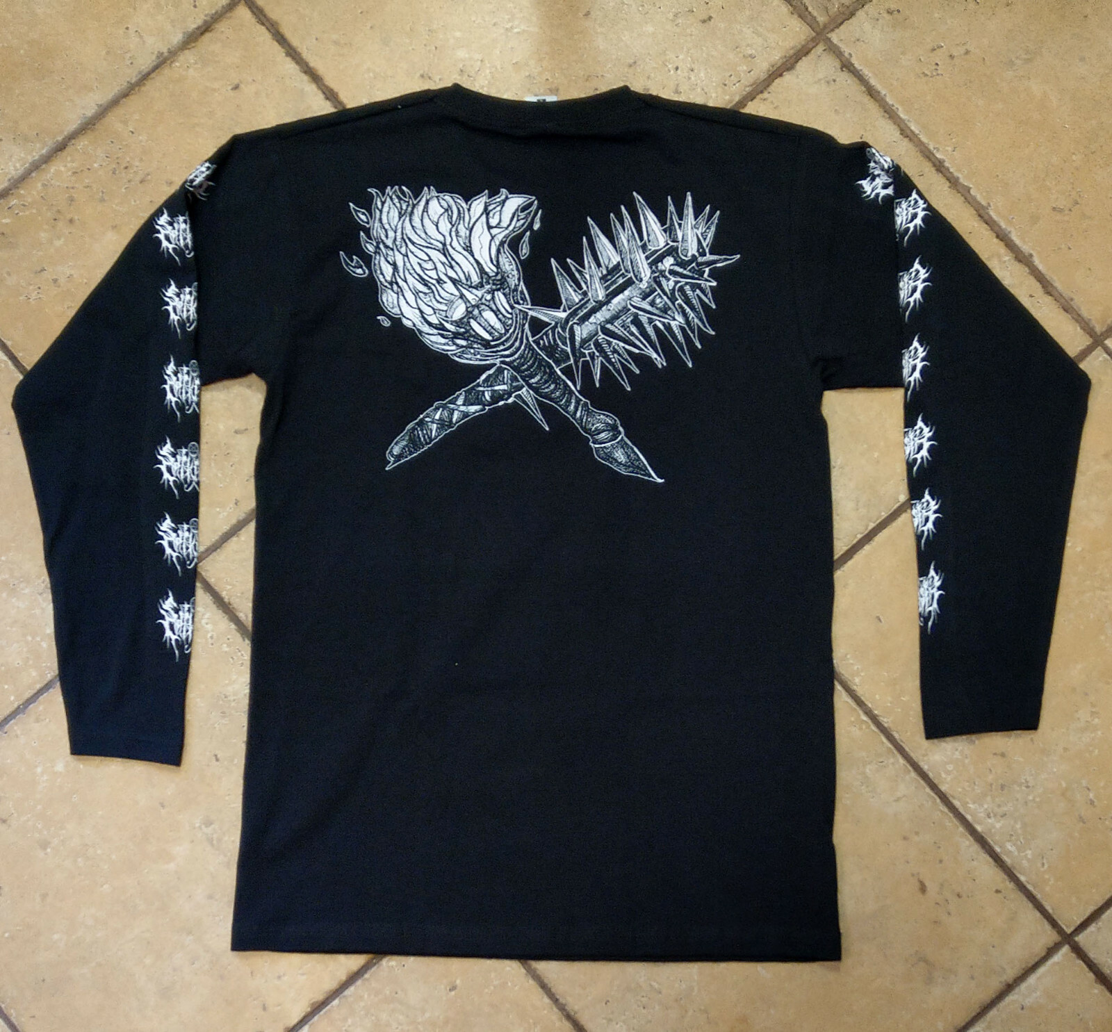 SARKRISTA - Black Devouring Flames (T-Shirt / Longsleeve / Sleeveless) gallery