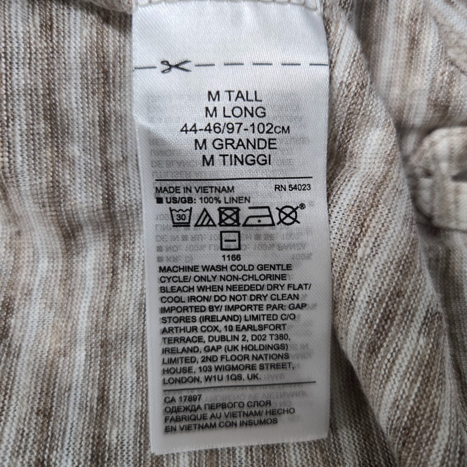 BANANA REPUBLIC Linen Henley T-Shirt #690952 gallery