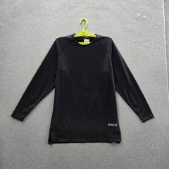 RAWGEAR Men Shirt M Black Logo Activewear Long Sleeve