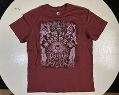 Ouija Board Men Size XL Rusty Red Short Sleeve Graphic T Shirt Halloween Season