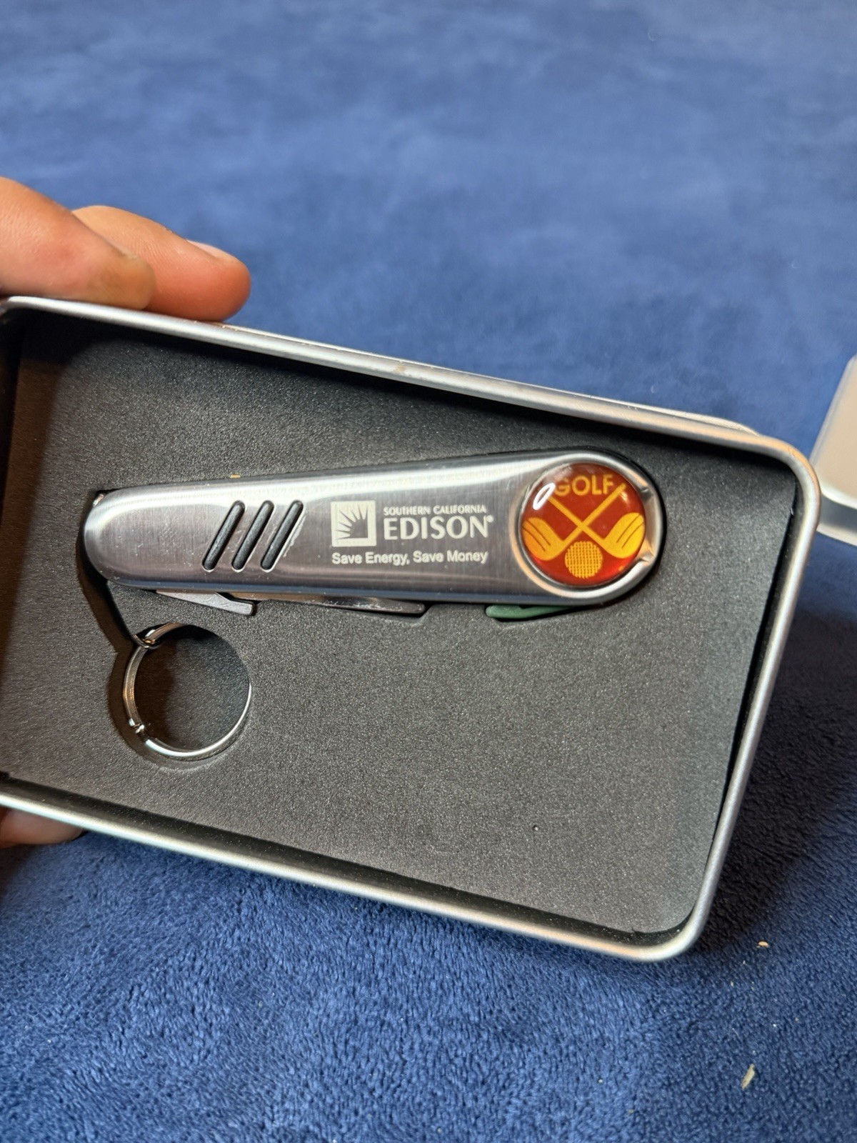 Vtg So Cal Edison Gold Multi-Tool (Brand New) gallery