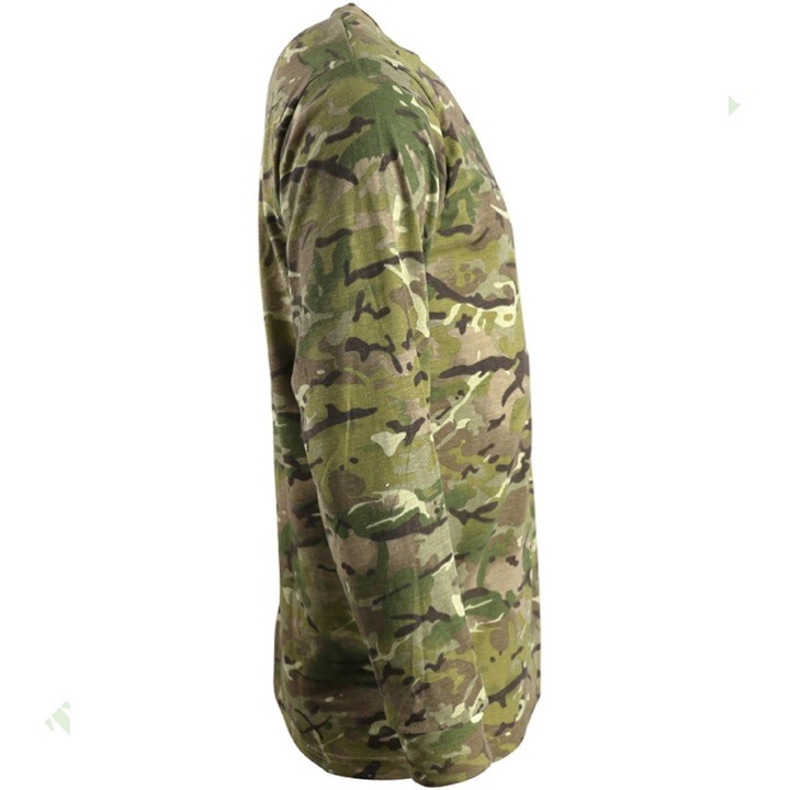 Mens Army Shirt Long Sleeve T-Shirt S-3XL MTP BTP Camouflage Combat Top Camo gallery
