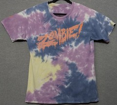 Flatbush Zombies In Super Bloom Ankh Med Tie Dye Band Tee Shirt 21″ W X 29″ L