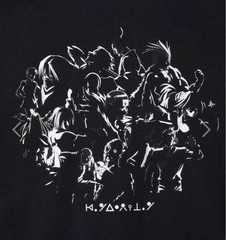 [Graniph] HUNTER×HUNTER Phantom Troupe | T-shirt Black Size L JP NEW