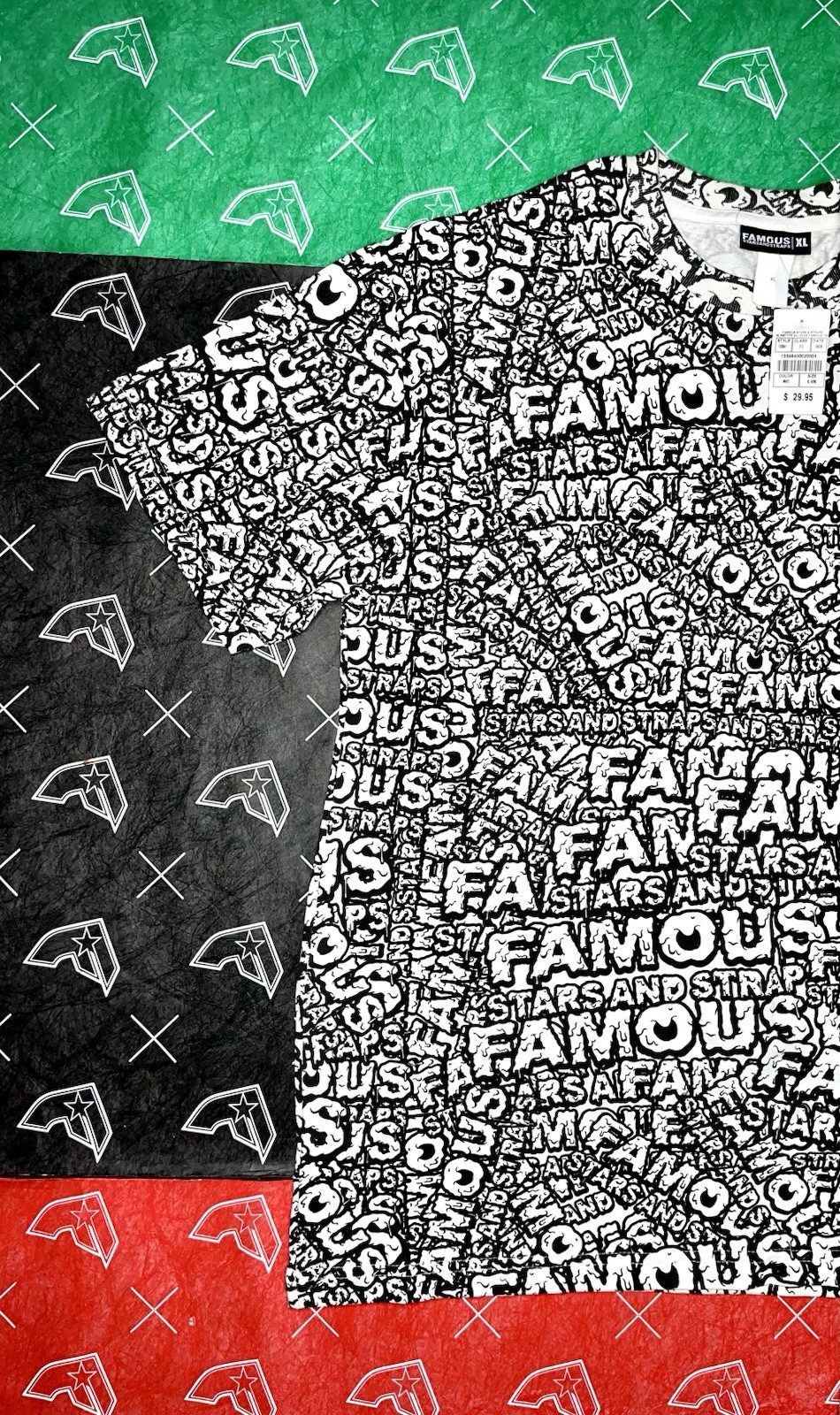 Famous Stars And Straps Vintage Slime Shirt NWT XL Travis Barker Blink 182 Y2K gallery