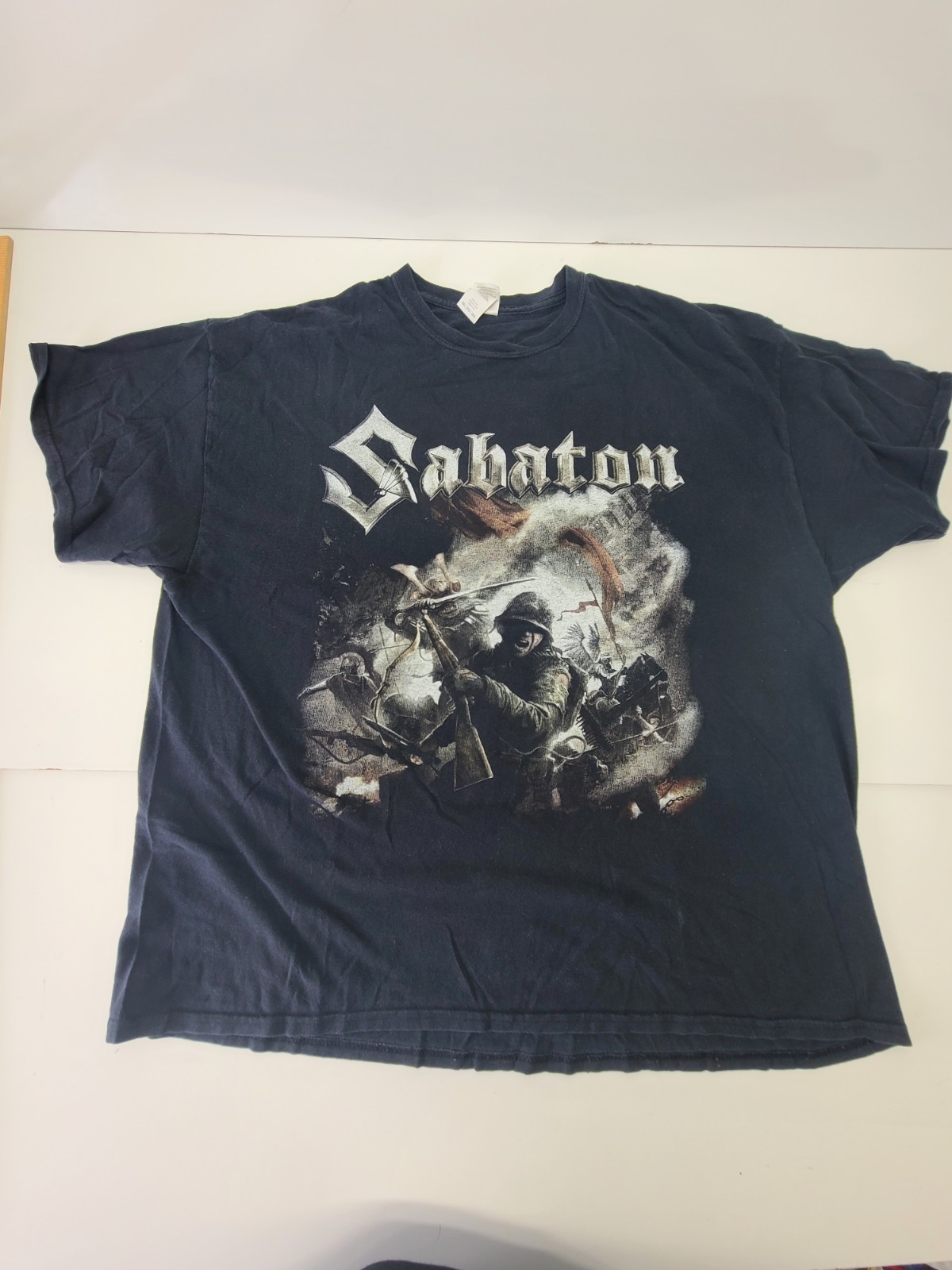 Sabaton The Last Stand Band Shirt Mens 2XL Double Sided Heavy Metal Tour Tee gallery