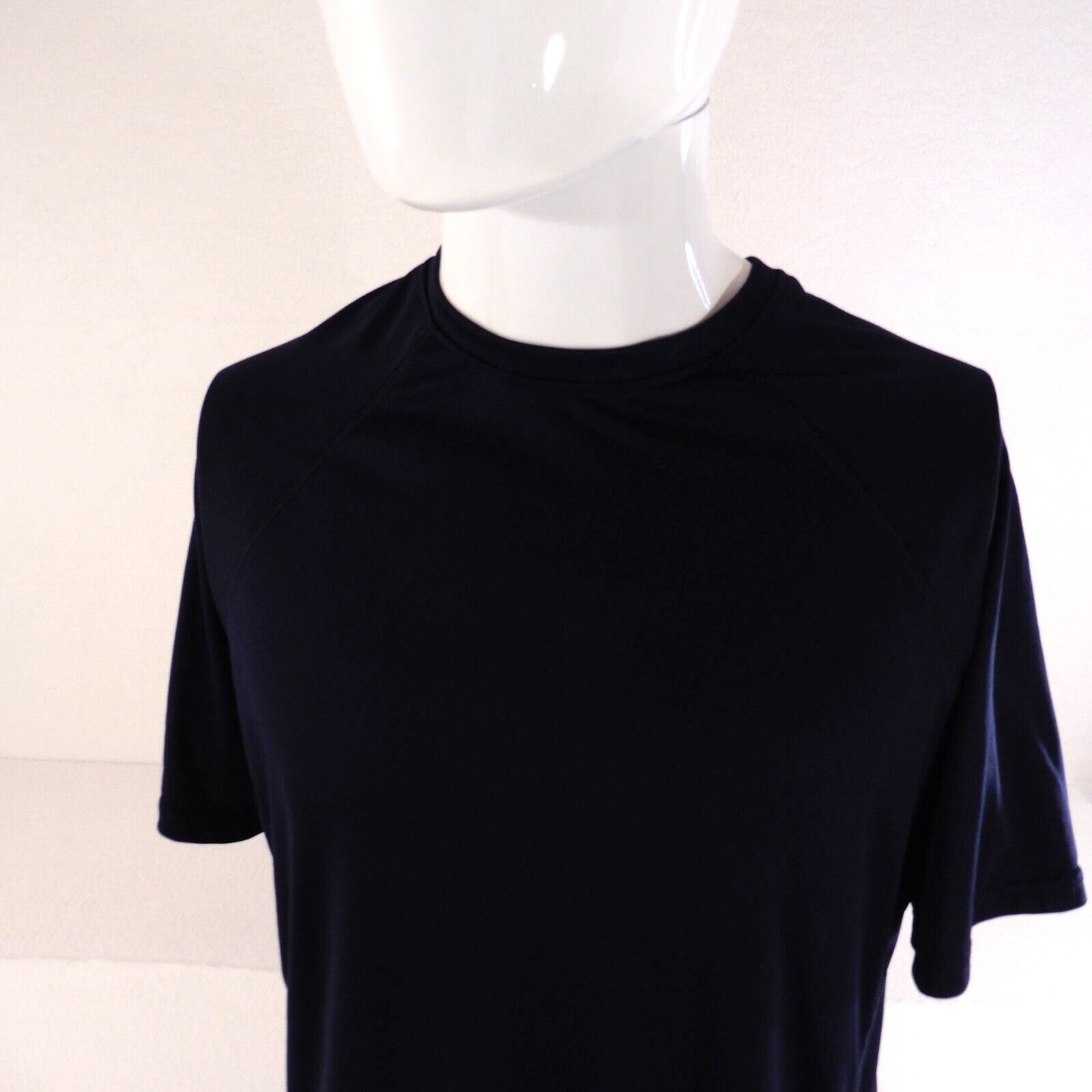 Tek Gear Shirt Men Medium Blue Gym Active Performance Running Jogging Basketball gallery