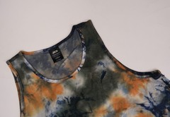 Publish Brand Cosimo Bleach Tie-Dye Green Orange Tank Top Men’s XL Brand New