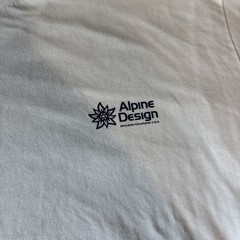 Alpine Design Organic Cotton Rocky Mountains Colorado Mens T Shirt Size XL White