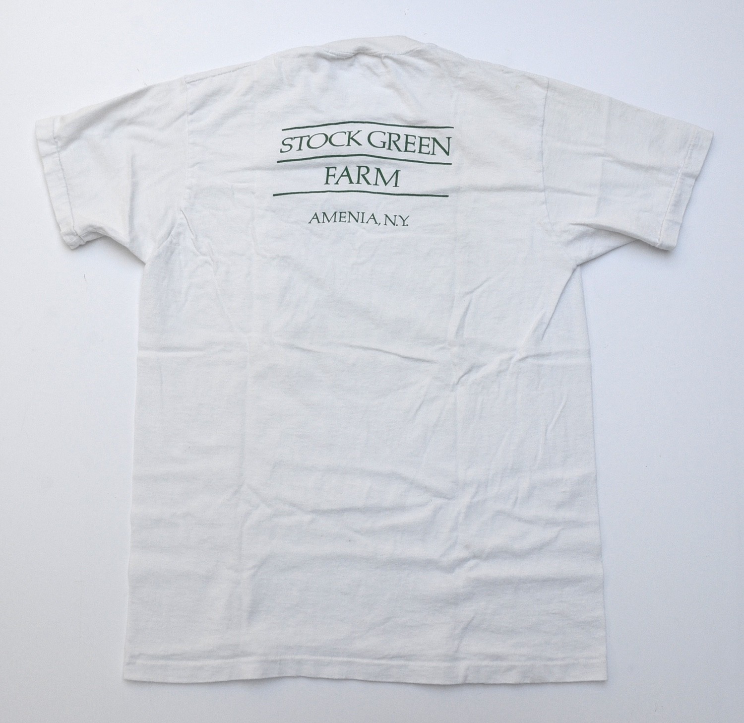 ∞ NEW Vintage FRANK STELLA T Shirt Stock Green Farms Amenia NY MOMA Era 80s ∞ gallery