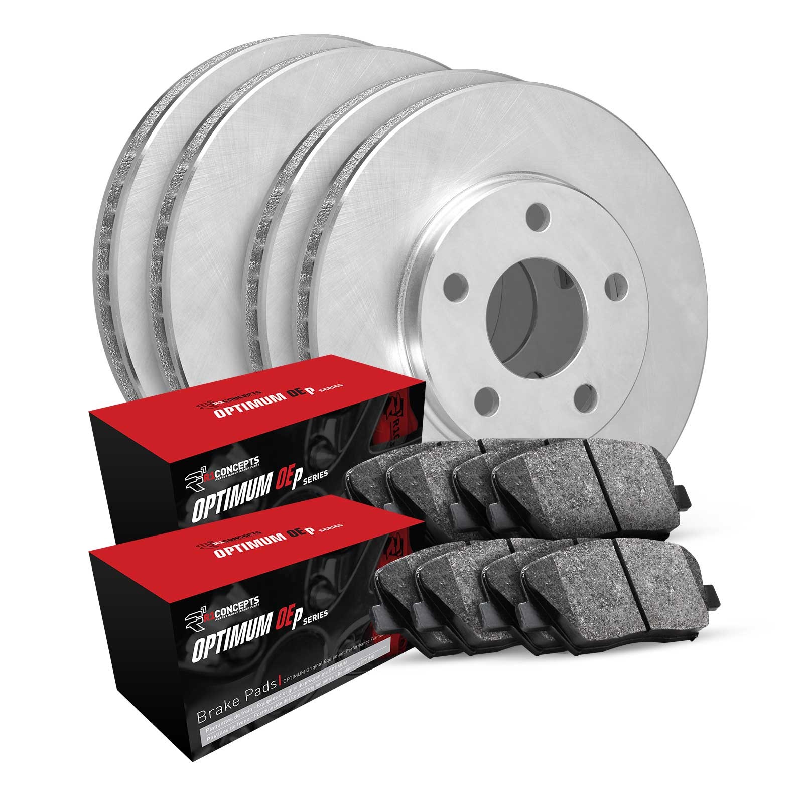R1 Concepts Wfun2 52019 R1 Concepts Brake Rotor  Blank With Optimum Oe Pads