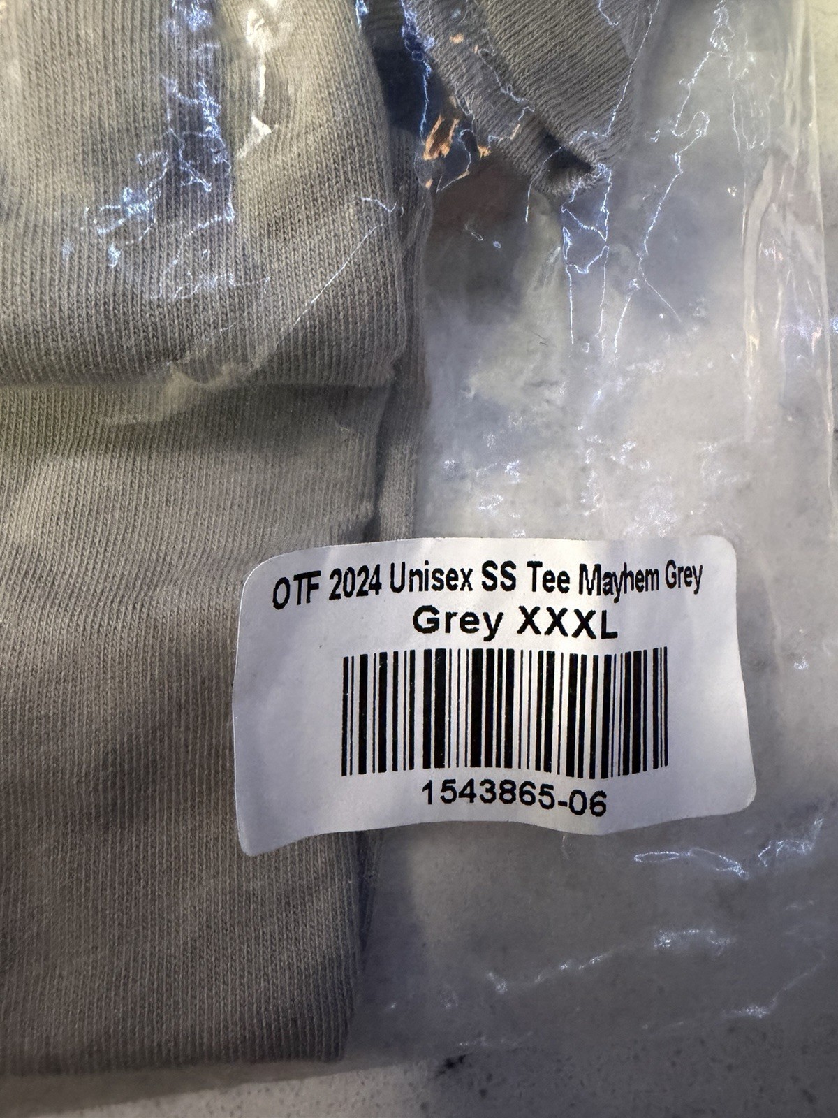 OTF 2024 Mayhem Graphic Crew Neck Short Sleeve T-Shirt Gray XXXL 1543865-06 gallery