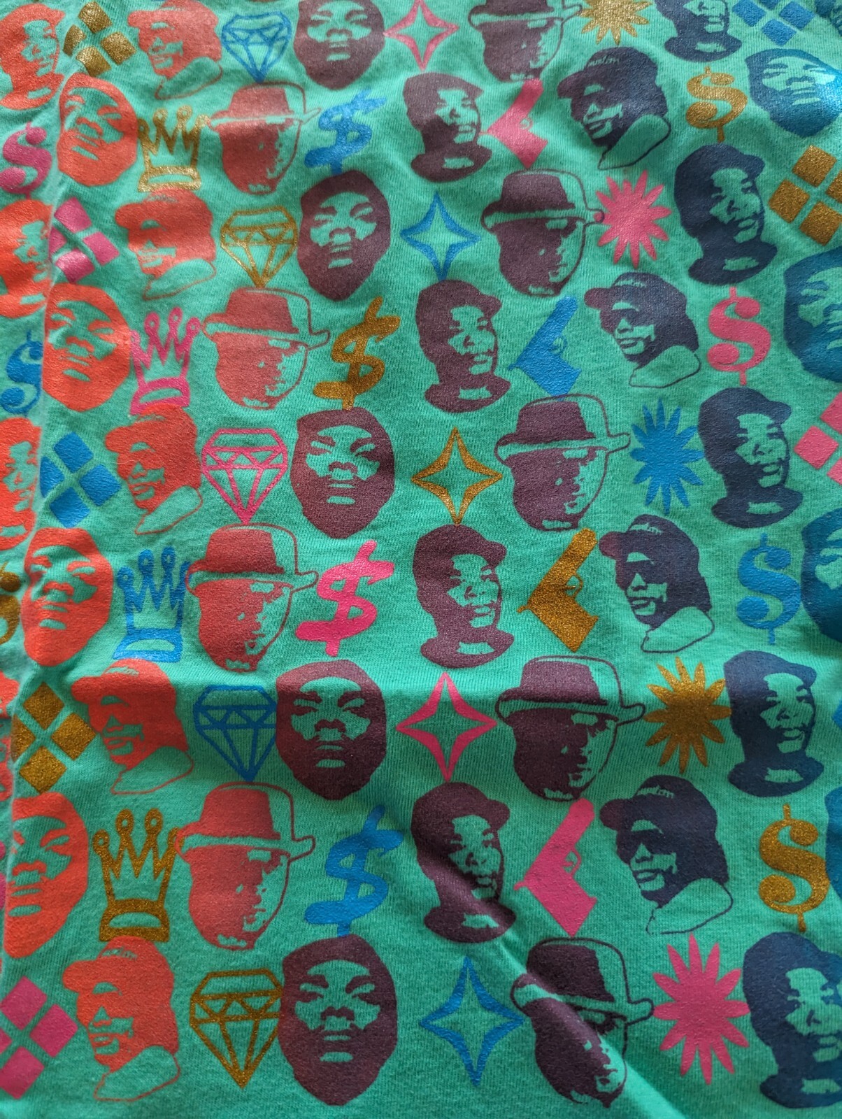 90s T-shirt "Free Gold Watch" Designer Neon Rap Graphic Neon Y2K Hip Hop Dr. Dre gallery
