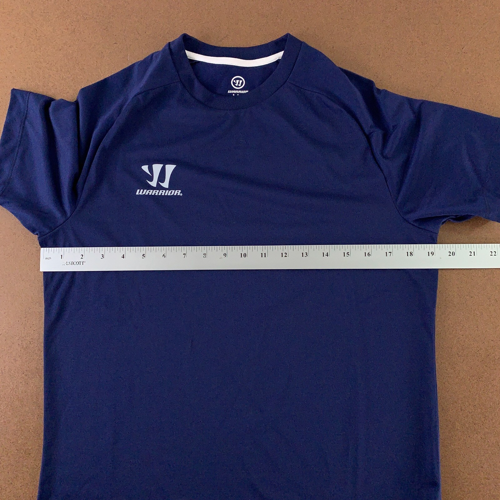 Warrior Men's Size Small Navy Short Sleeve Alpha Tee NWT gallery