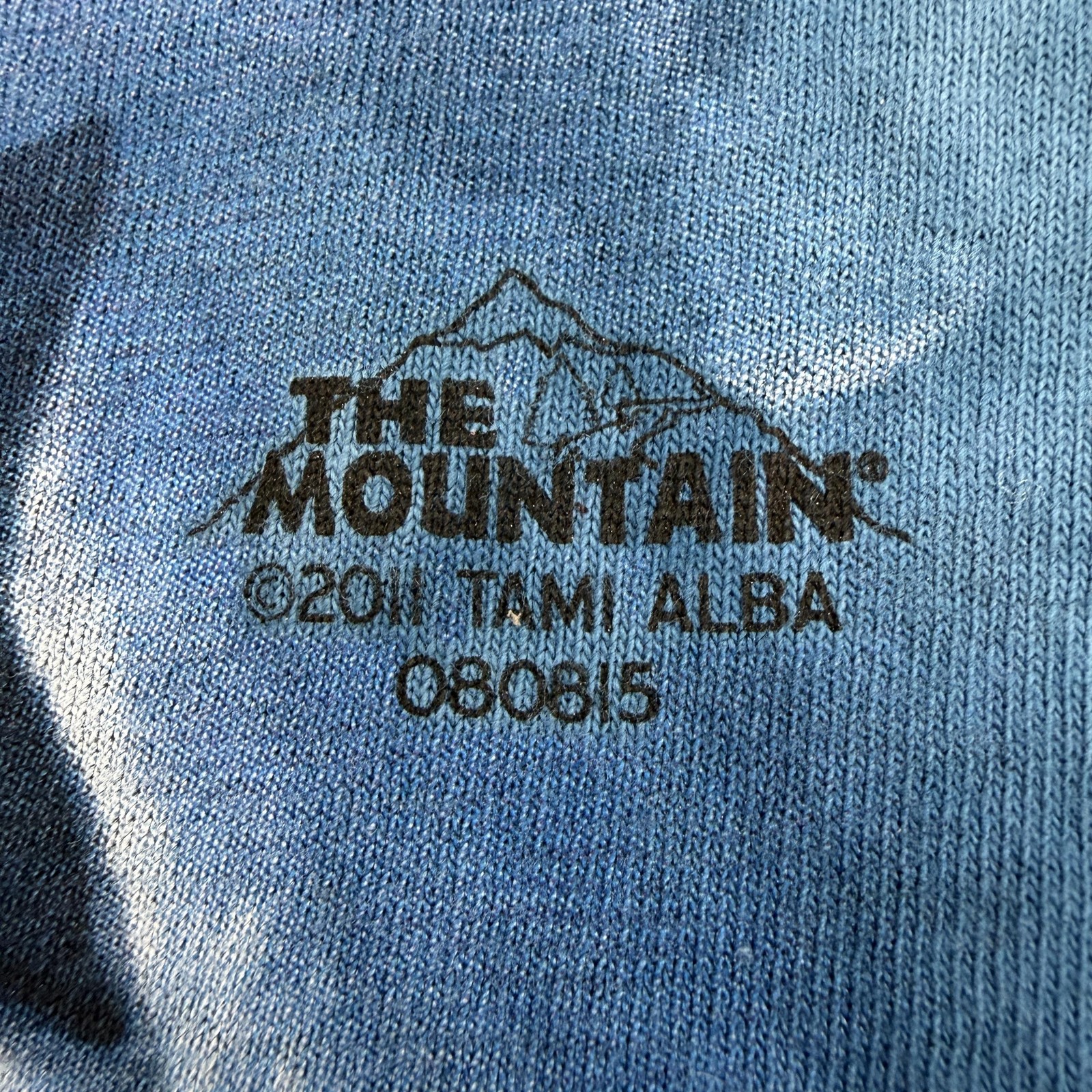 The Mountain Shirt Youth Large Blue Stingray Ocean Graphic Tie Dye Sea Life Tee gallery