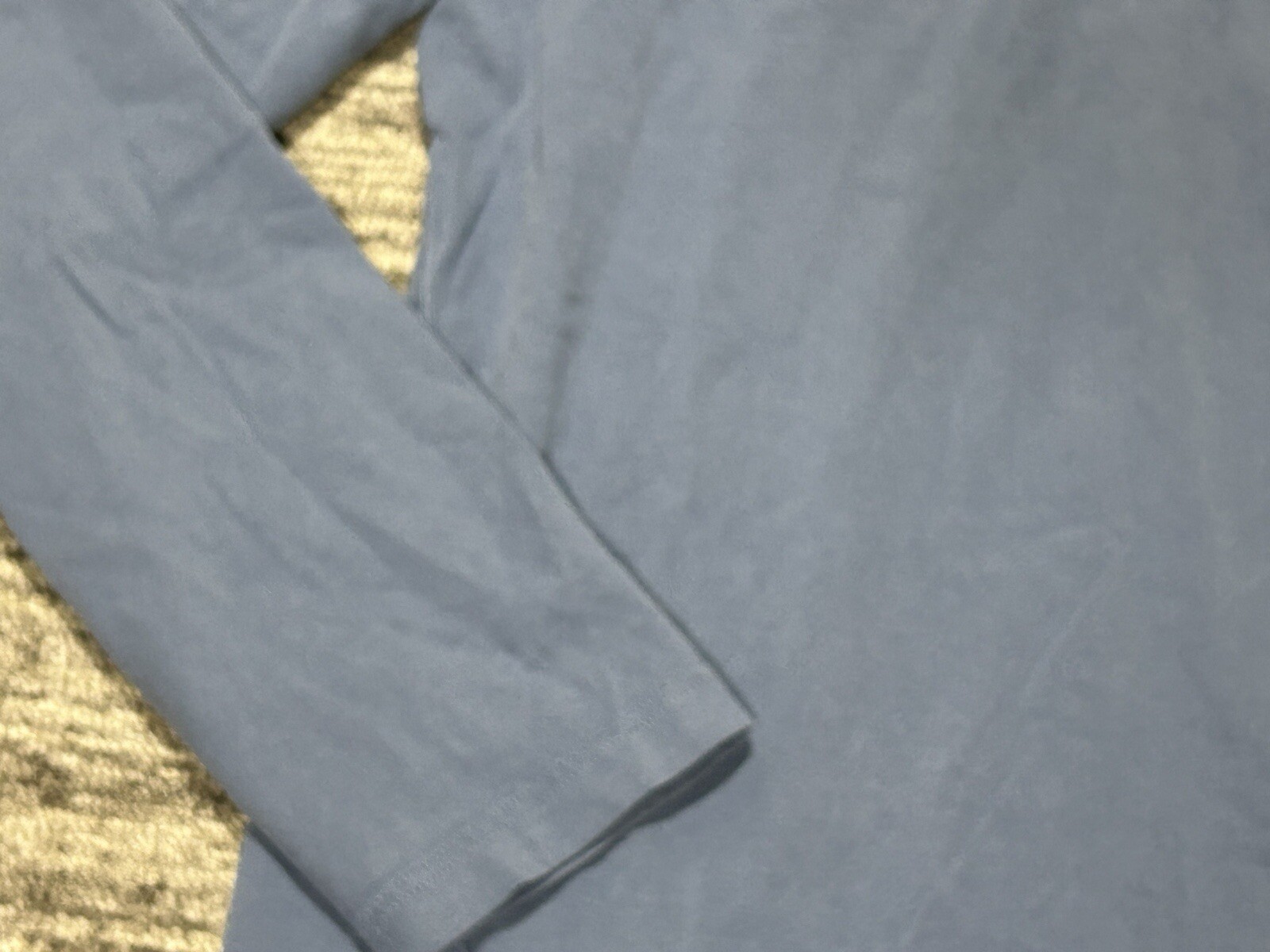 David Archy Shirt Henley Adult Small Blue Long Sleeve Button Cotton Preppy Mens gallery