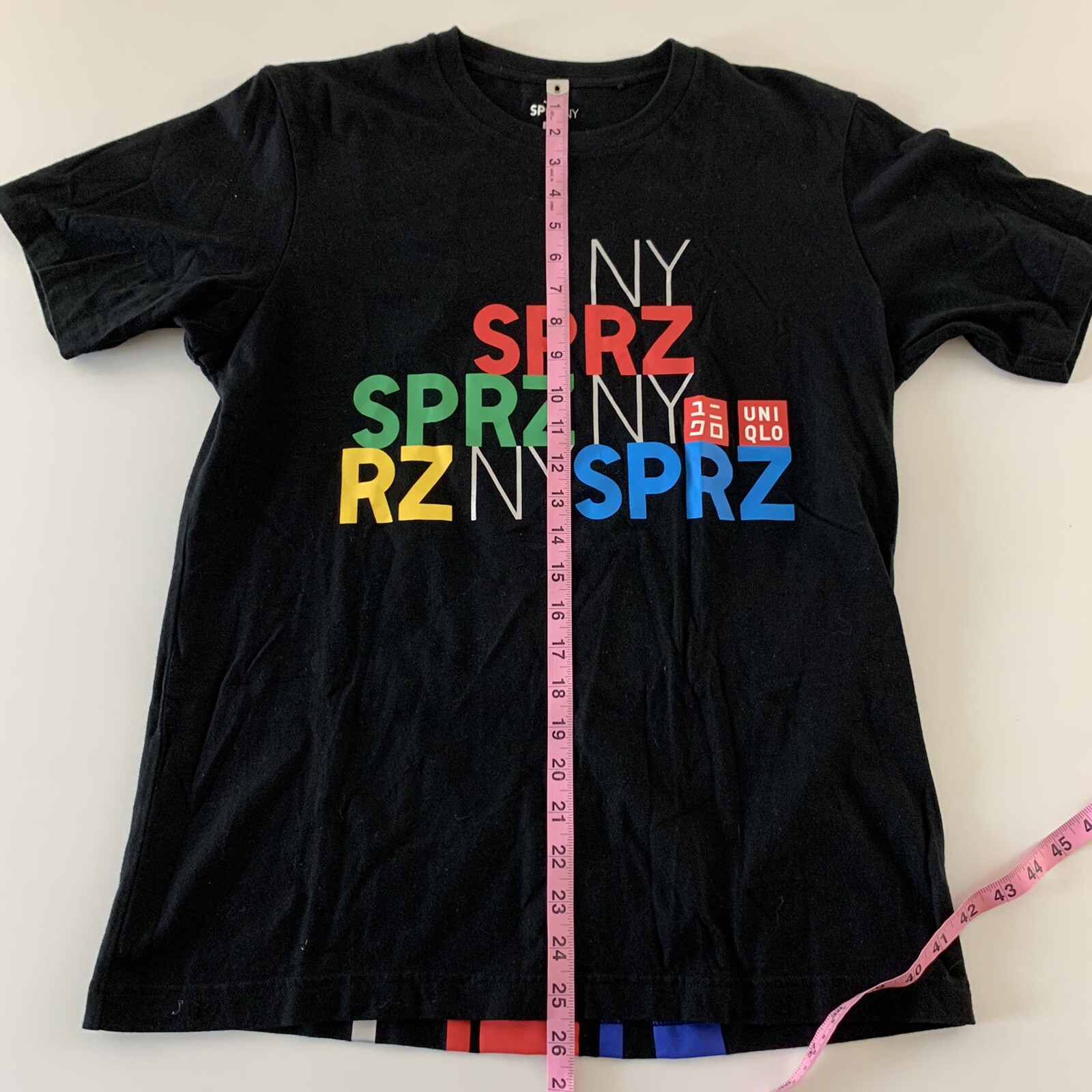 Uniqlo SPRZ NY Staff Short Sleeve T Shirt Men's Size M Black gallery