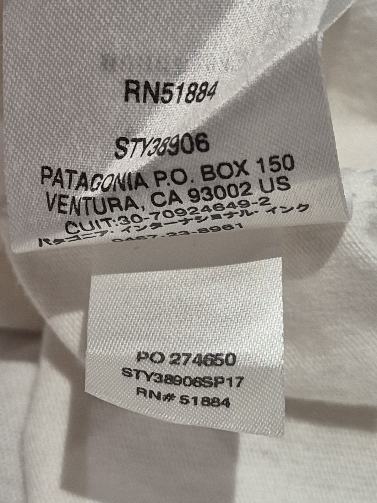 MENS PATAGONIA P-6 LOGO COTTON T-SHIRT SIZE XL gallery