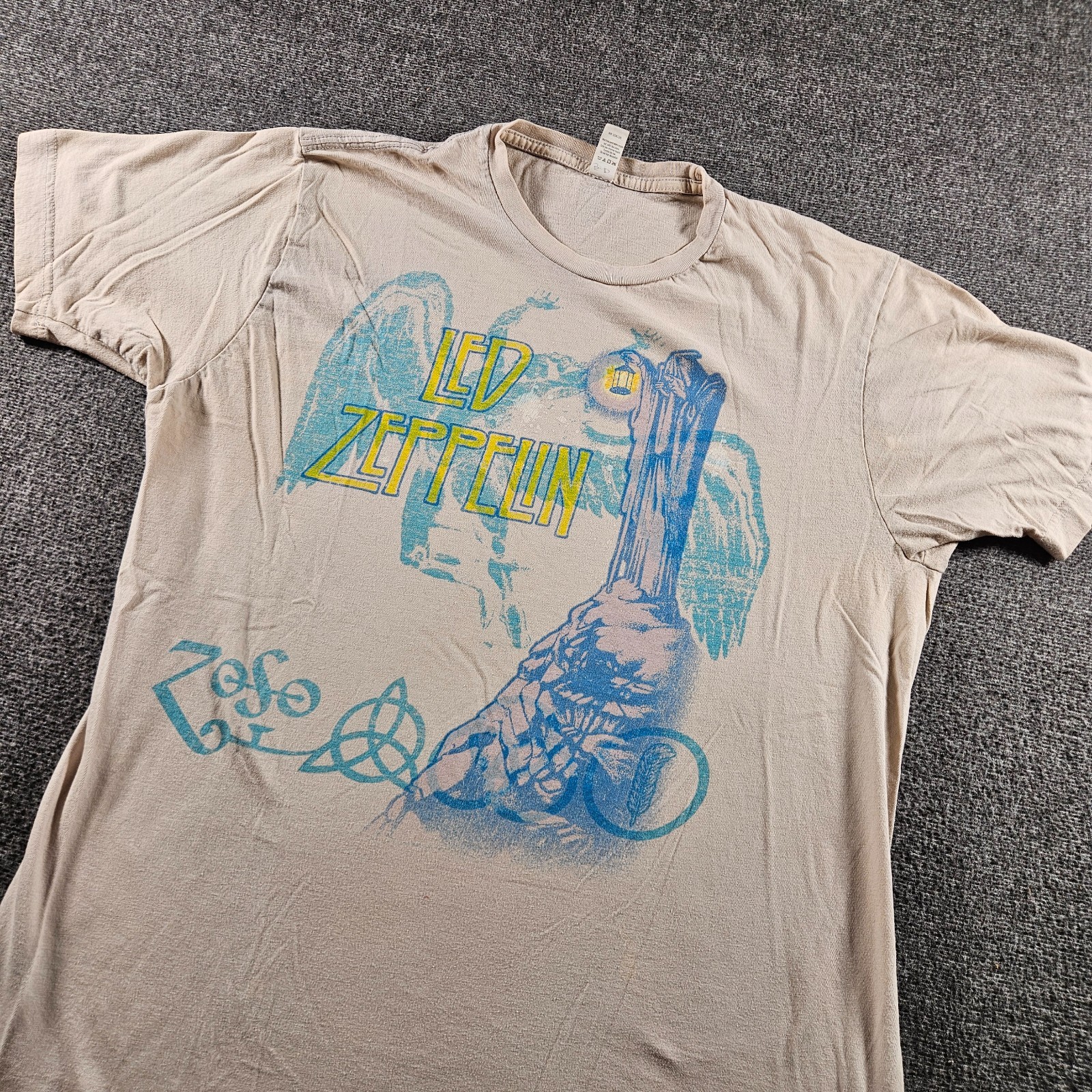 Led Zeppelin Graphic T-shirt Tultex Band Music Rock Size Medium gallery