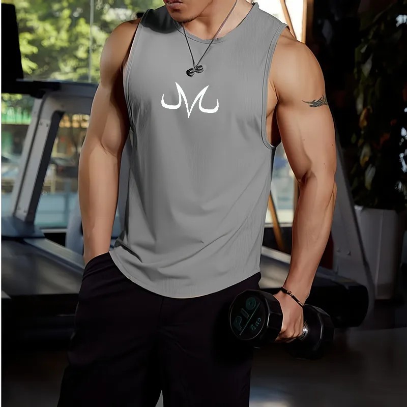 Men's Gym Tank Top Muscle Shirt Sleeveless T Shirt Workout Fitness Training Tee gallery