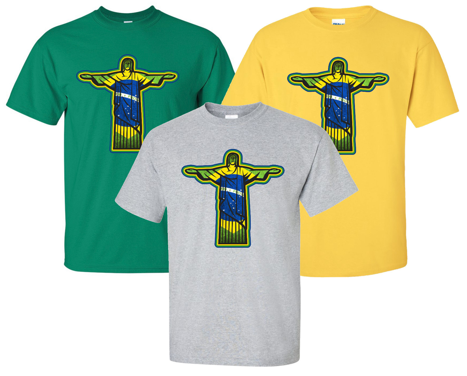 "Christ The Redeemer" T-Shirt cristo redentor statue rio janeiro brazil brasil gallery