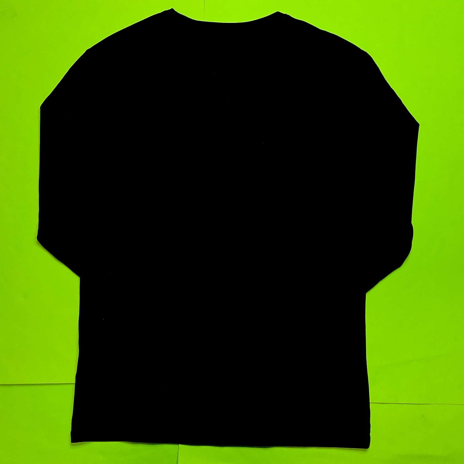 GUESS Los Angeles Men’s Long Sleeve T-Shirt SMALL Black w/White, Silver NEW gallery