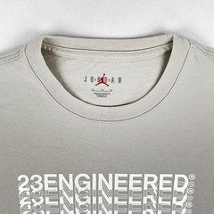 Jordan 23 Engineered Long Sleeve Shirt Grey/Light Bone/White Size XL $55 New