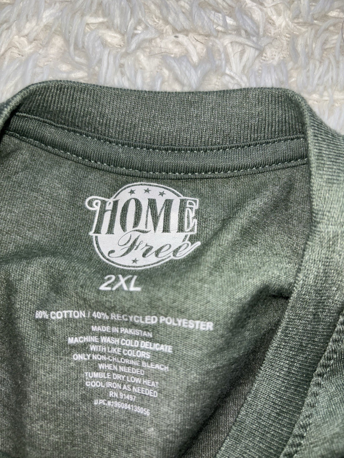 Home Free Men’s Sz. 2XL Green “ Great outdoors Florida” Long Slv Tee gallery