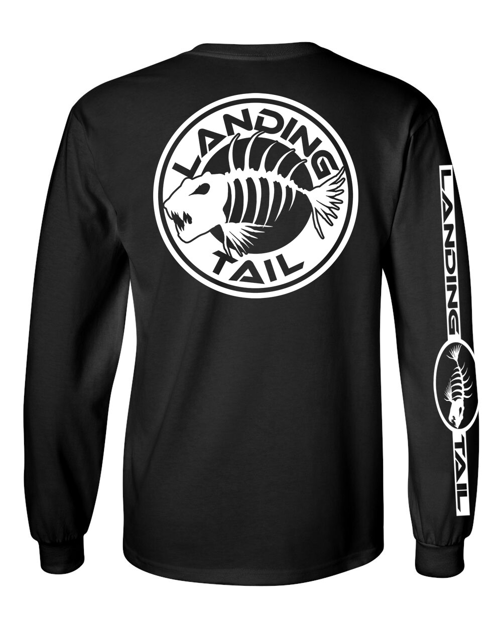 Landing Tail t shirt long sleeve men's saltwater fishing apparel Bonefish logo gallery